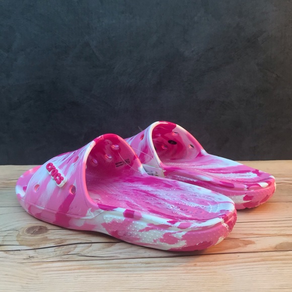 Classic Crocs Marbled Slide - Picture 7 of 13